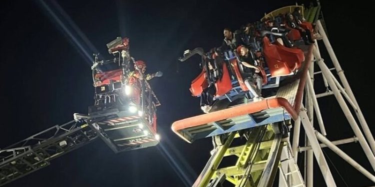 حادثه در شهربازی دریاچه شهدای خلیجفارس